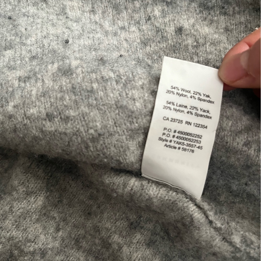 [XXS]Aritzia Community ionic cape cardigan sweater Poncho - Picture 7 of 12